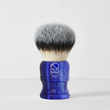 Beard & Blade Chubby Synthetic Shaving Brush Blue