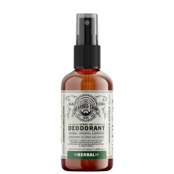 The Bearded Chap Spray-On Deodorant Herbal 50ml