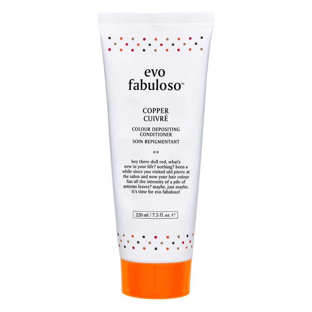 evo fabuloso Copper Colour Depositing Conditioner 220ml
