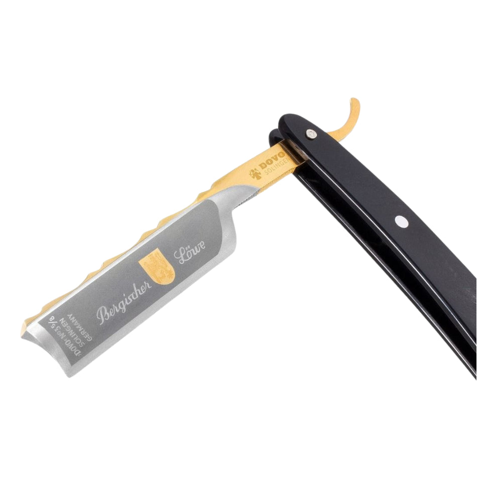 Dovo Straight Razor 5/8" FH Bergischer Lowe Buffalo Horn 3580