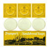 Geo. F. Trumper Sandalwood Hand Soap Pack 75g (3)