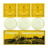 Geo. F. Trumper Sandalwood Hand Soap Pack 75g (3)