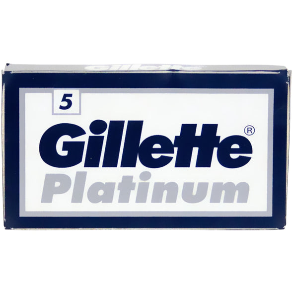 Gillette Platinum Double Edge Blades (5)