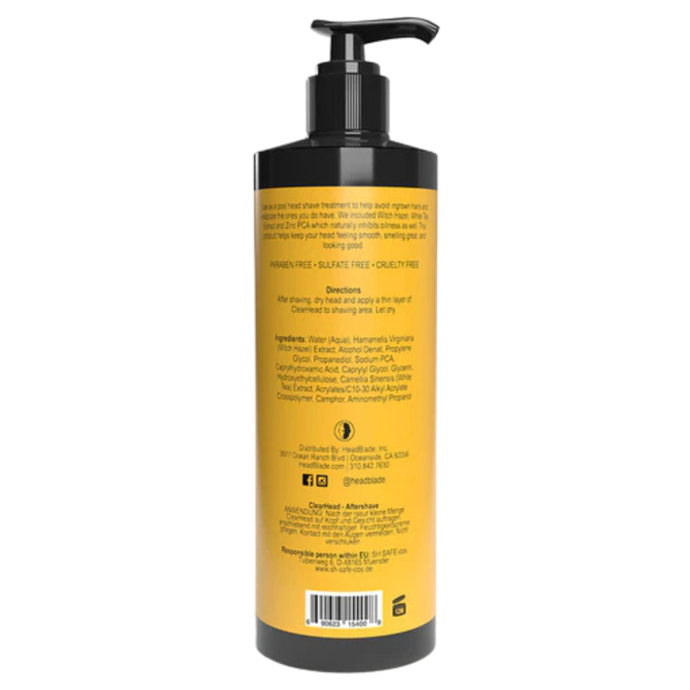 HeadBlade ClearHead Aftershave Skin Treatment 237ml