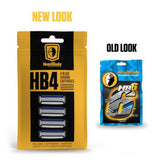 HeadBlade HB4 4-Blade Shaving Cartridges (4)