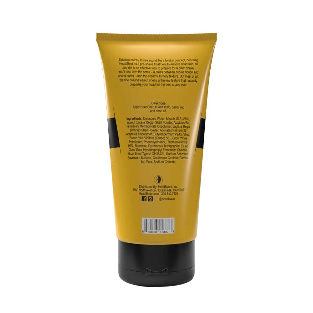 HeadBlade Headshed Preshave Exfoliating Scrub 148ml