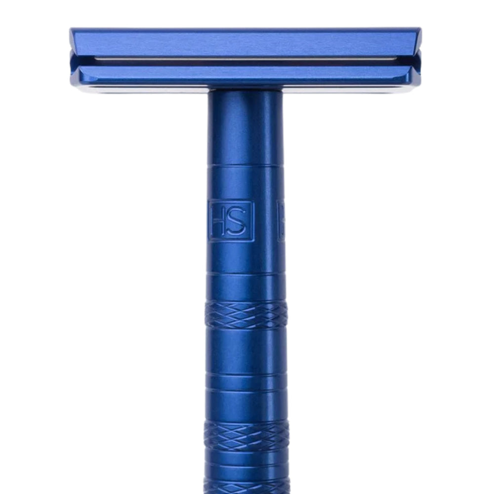 Henson Shaving AL13 Safety Razor Steel Blue – Beard & Blade