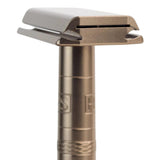Henson Shaving AL13 Medium Safety Razor Tan