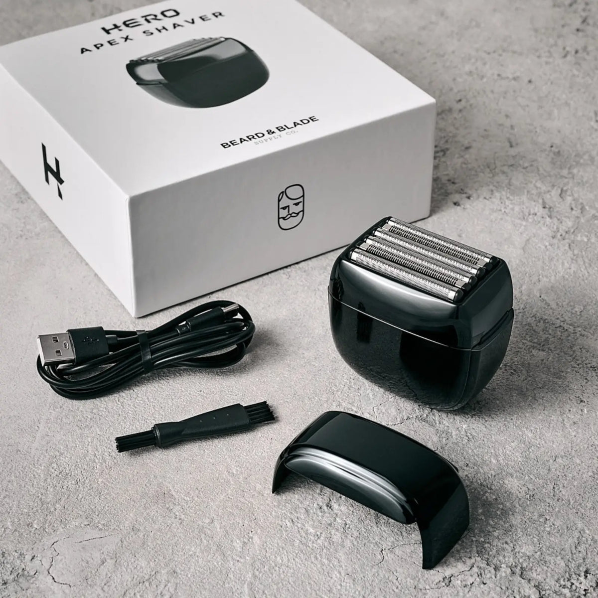 HERO Apex Wet & Dry Shaver by Beard & Blade