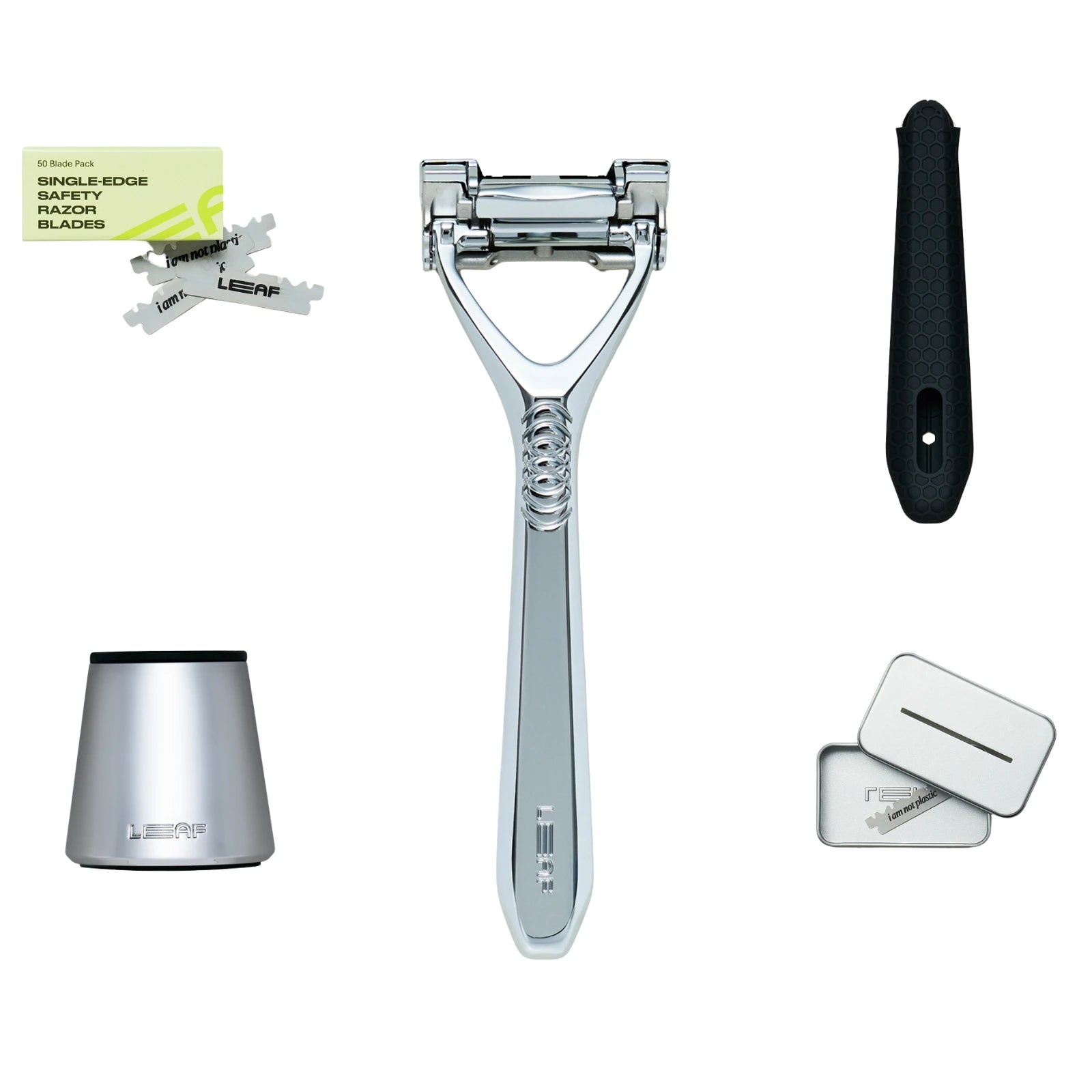 Leaf Shave The Leaf Two Razor Kit Chrome