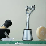 Leaf Shave The Leaf Two Razor Stand Chrome