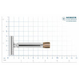 Merkur 500 Progress Safety Razor Antique Brass Edition