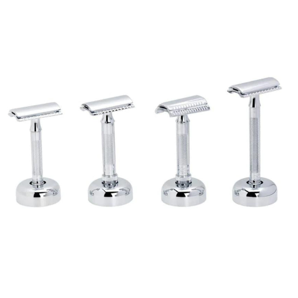 Merkur Multi Fit Razor Stand Chrome – Beard & Blade
