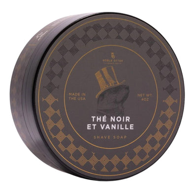 Noble Otter Thé Noir et Vanille Shaving Soap 113g
