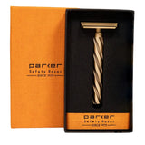 Parker Flight Safety Razor Antique Brass