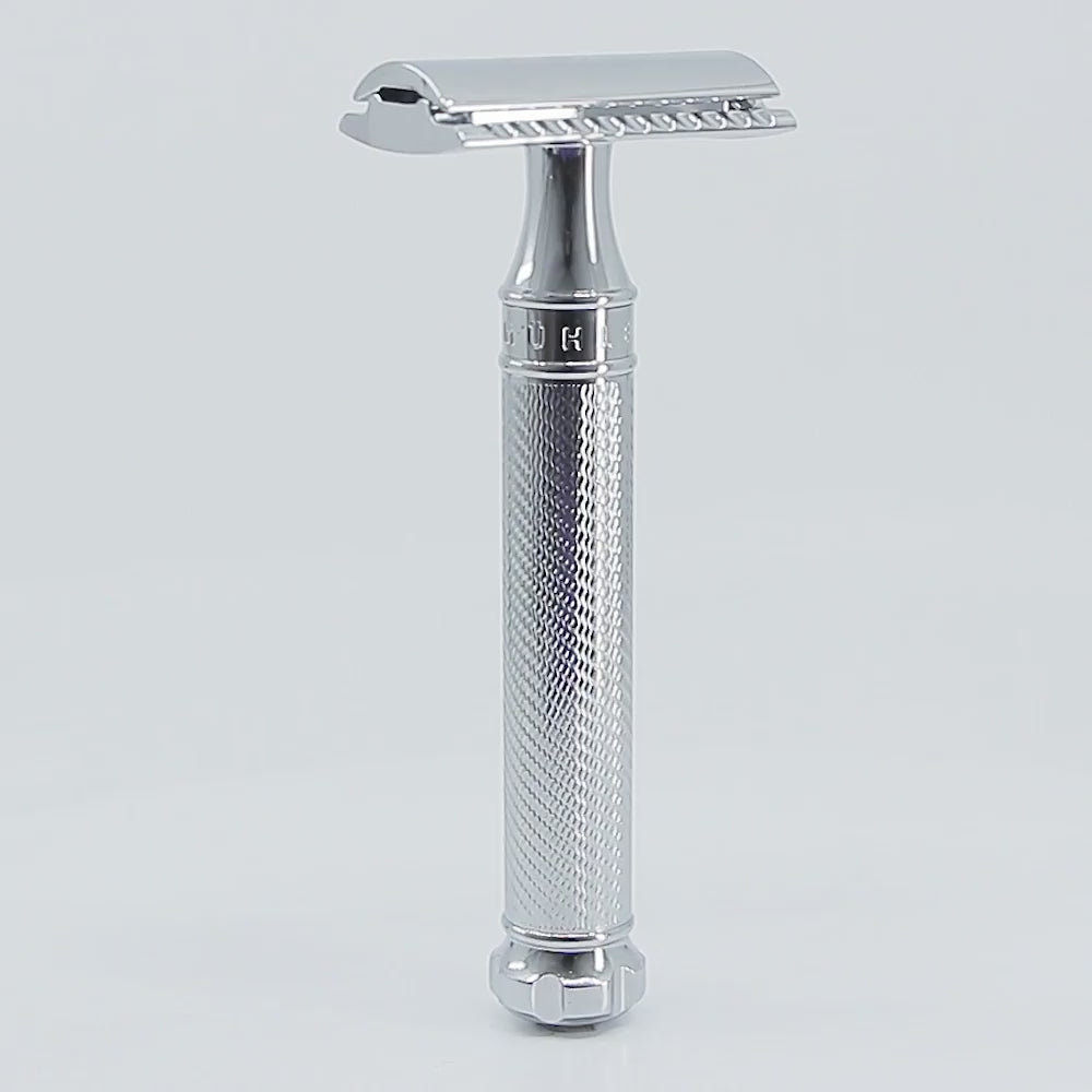 Muhle R89 Twist Safety Razor Chrome – Beard & Blade