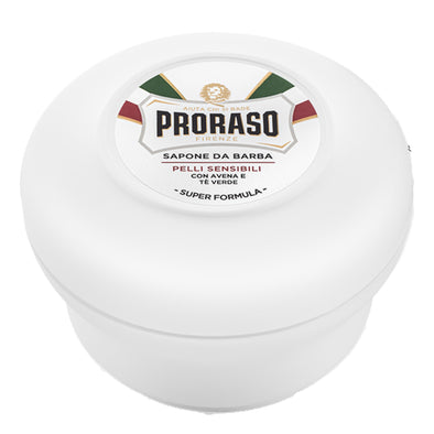 Proraso Green Tea & Oatmeal Sensitive Shaving Soap 150ml