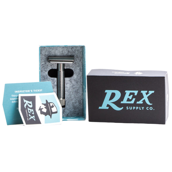 Rex Sentry Slant Safety Razor Stainless Steel