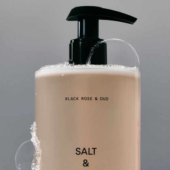 Salt & Stone Antioxidant Body Wash Black Rose & Oud 450ml