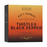 The Scottish Fine Soaps Company Thistle & Black Pepper Shampoo Bar 100g