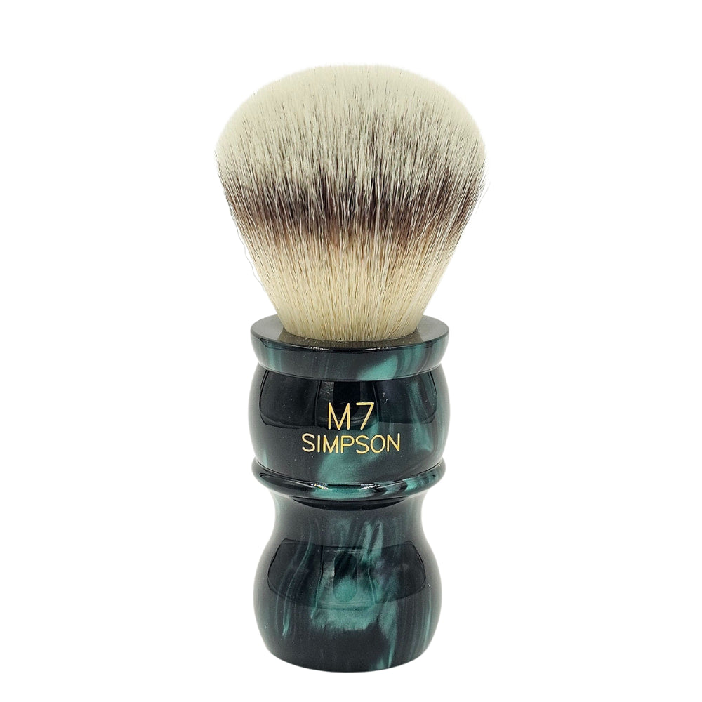 Simpsons Fibre Shaving Brush M7 Emerald