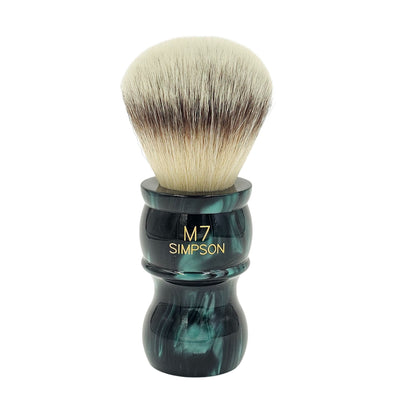 Simpsons Fibre Shaving Brush M7 Emerald