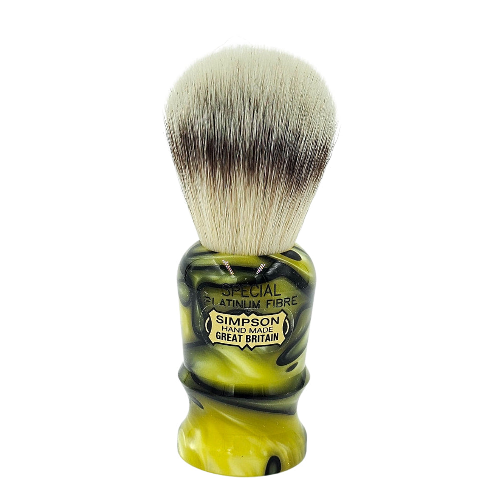 Simpsons Fibre Shaving Brush Special Medallion Yellow