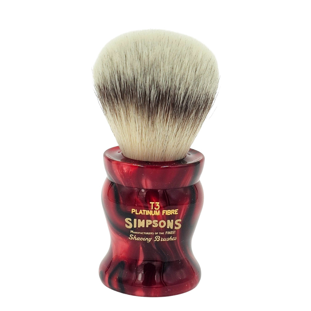 Simpsons Fibre Shaving Brush Tulip 3 Ruby