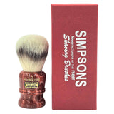 Simpsons Fibre Shaving Brush The Duke 3 Coral