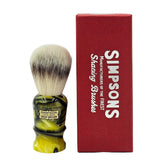 Simpsons Fibre Shaving Brush Special Medallion Yellow