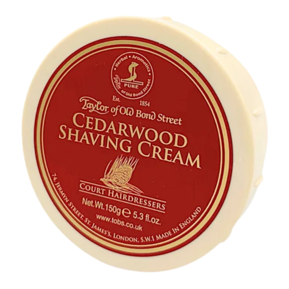 Taylor of Old Bond Street Cedarwood Shaving Cream 150g