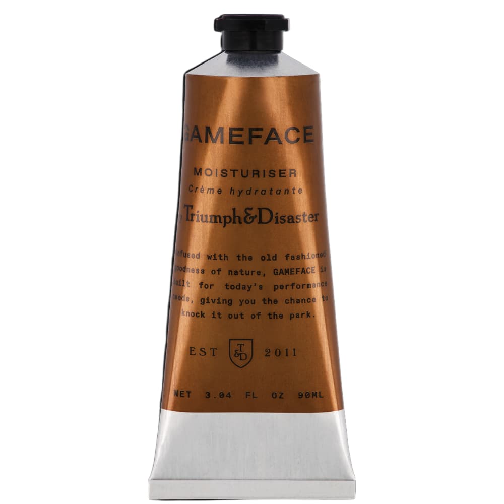 Triumph & Disaster Gameface Moisturiser Tube 90ml | Beard & Blade