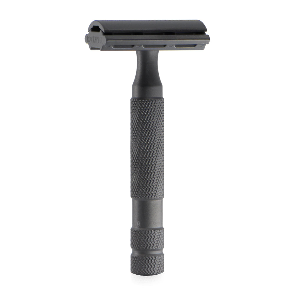 Rockwell 6S Safety Razor Stainless Steel Matte Black
