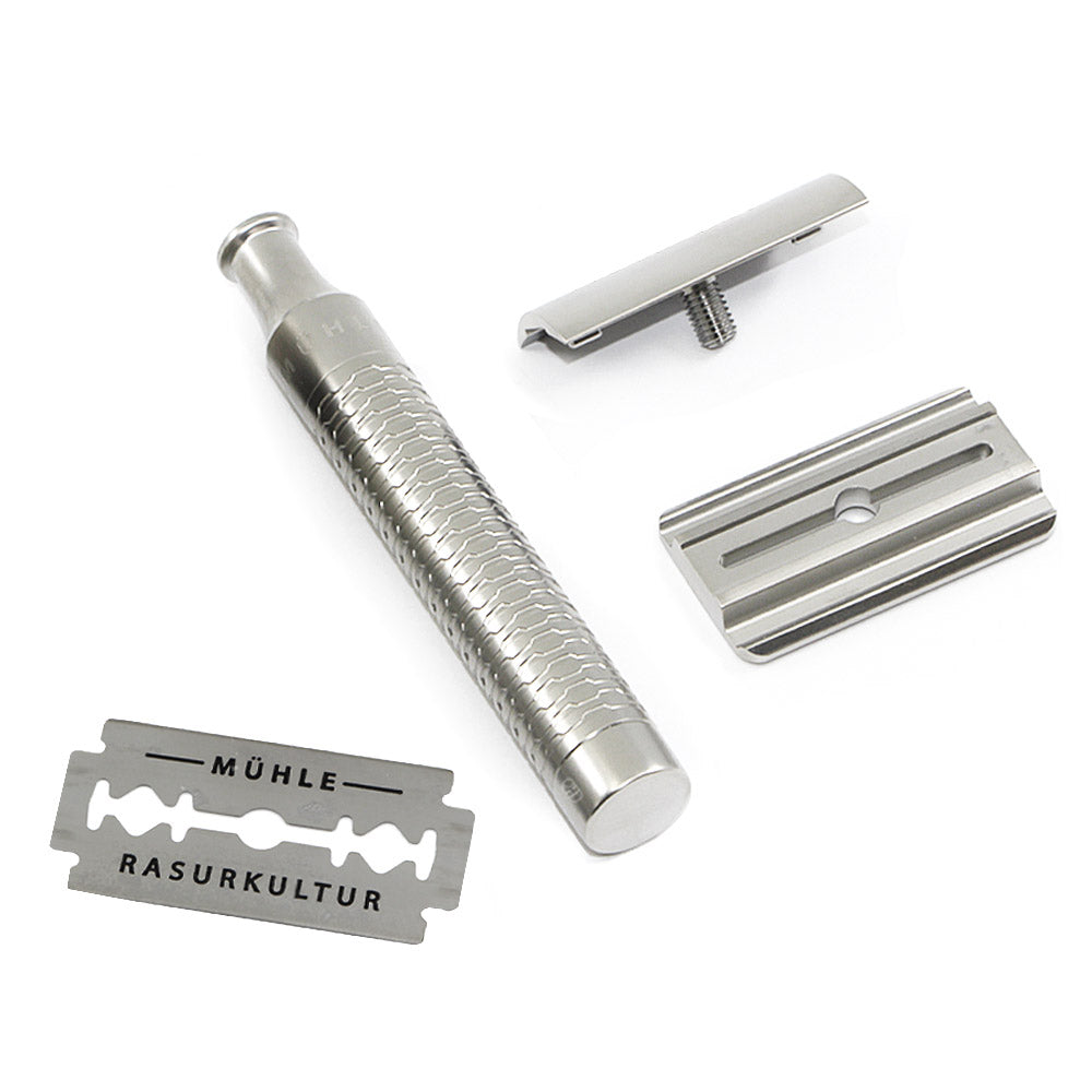 Muhle ROCCA R94 Safety Razor Stainless Steel – Beard & Blade