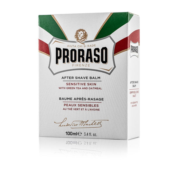 Proraso Green Tea & Oatmeal Sensitive Aftershave Balm 100ml
