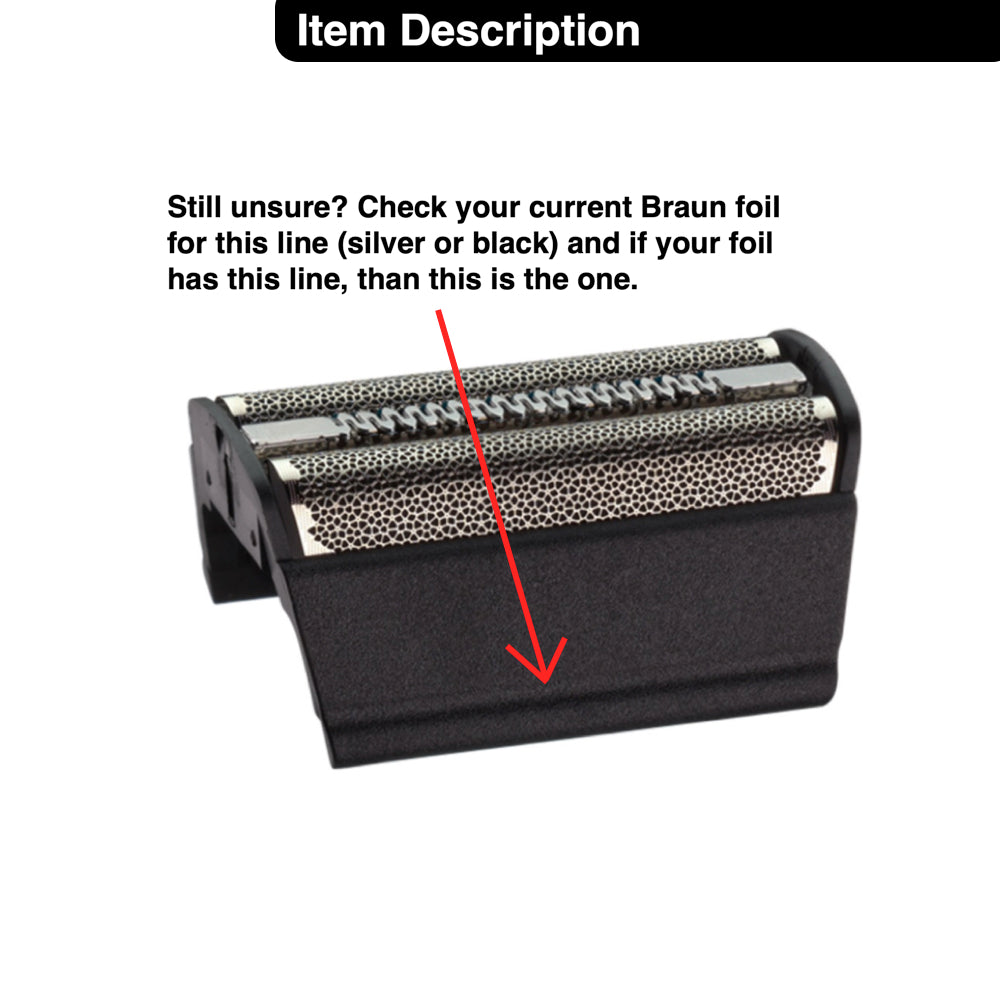 BRAUN 31B Foil & Cutter Replacement Set for 5775, 5888, Flex + – Beard &  Blade