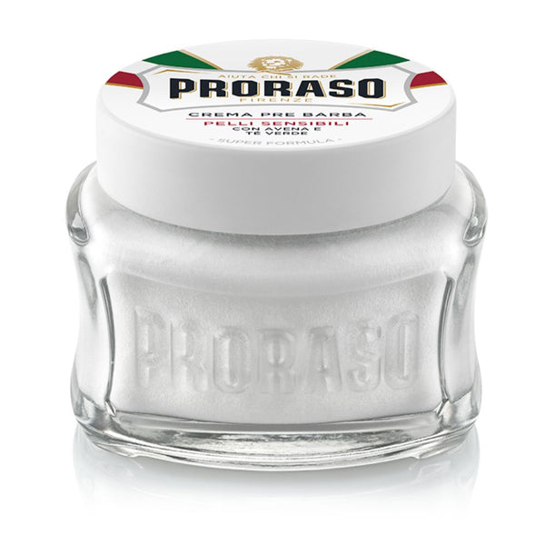 Proraso Green Tea & Oatmeal Sensitive Pre-Shave Cream 100ml