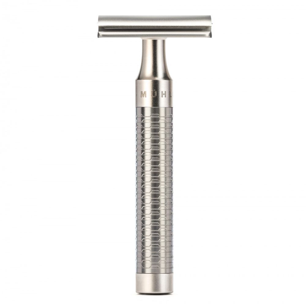 Muhle ROCCA R94 Safety Razor & Synthetic Silvertip Fibre Shaving Set