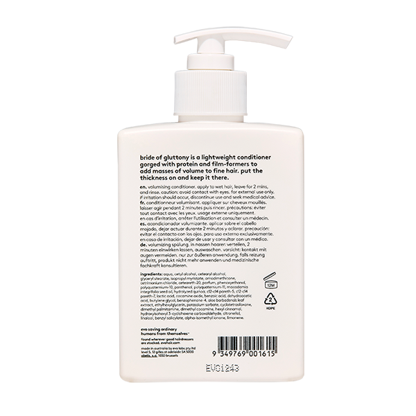 evo Bride of Gluttony Volumising Conditioner 300ml