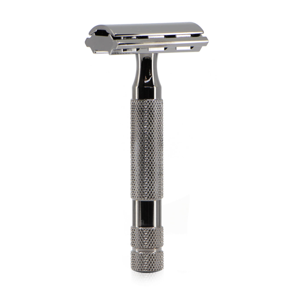 Rockwell 6C Safety Razor Gunmetal Chrome – Beard & Blade
