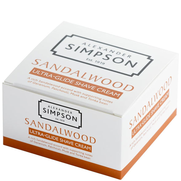 Alexander Simpson Sandalwood Ultra-Glide Shaving Cream 180ml