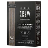 American Crew Precision Blend Medium Ash 5-6 40ml - 3 Pack