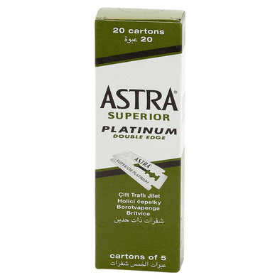Astra Superior Platinum Double Edge Blades (100)