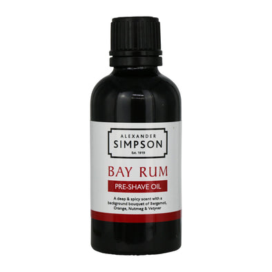 Alexander Simpson Bay Rum Pre-Shave Oil 50ml
