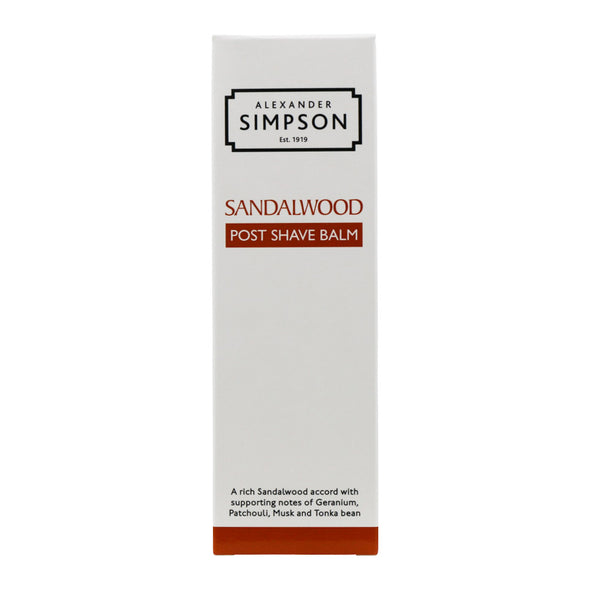 Alexander Simpson Sandalwood Post Shave Balm 100ml