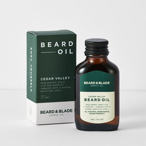 Beard & Blade Beard Oil Cedar Valley 30ml