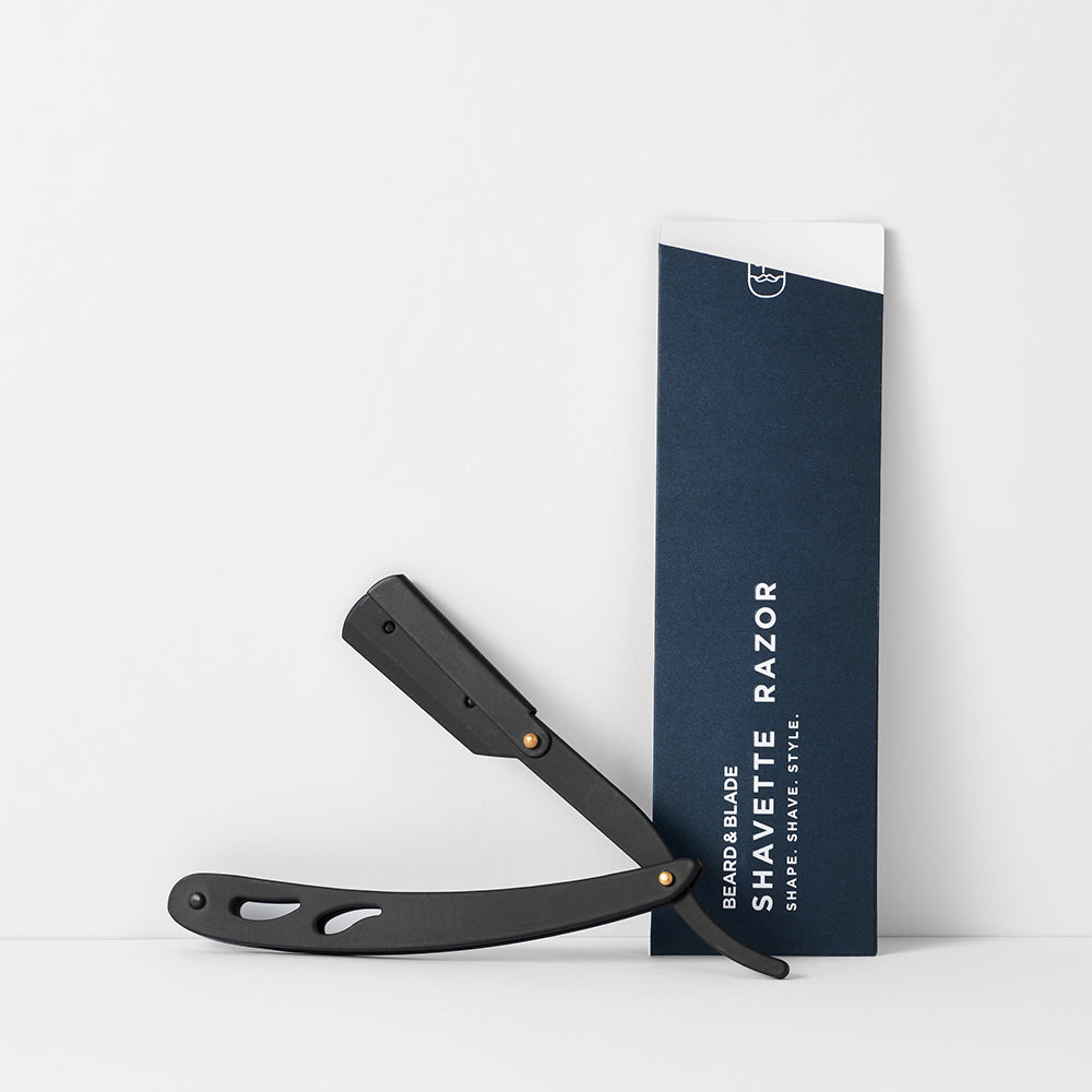 Beard & Blade Shavette Razor Black