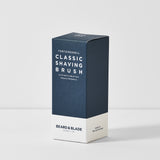 Beard & Blade Classic Synthetic Shaving Brush Faux Tortoiseshell