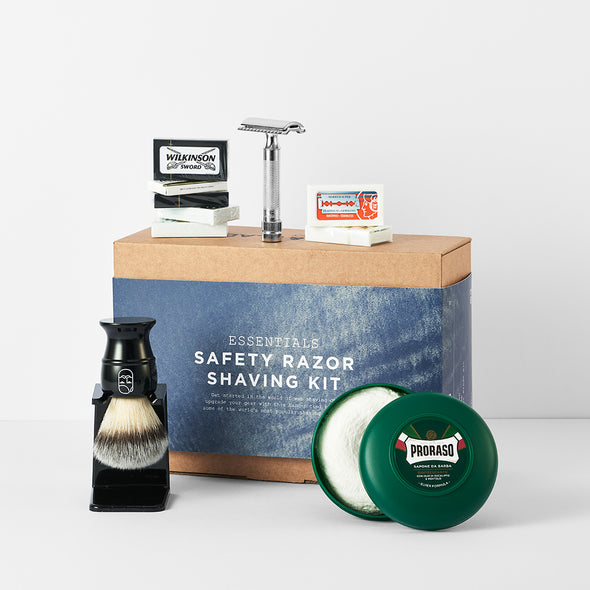 Beard & Blade Essentials Safety Razor Shaving Kit