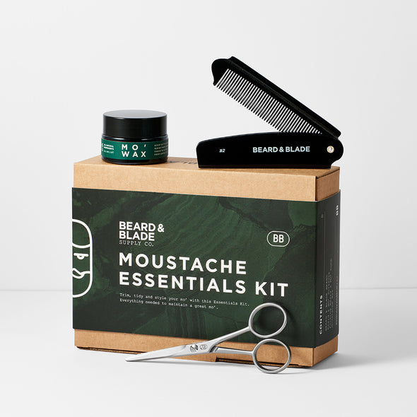 Beard & Blade Moustache Essentials Kit
